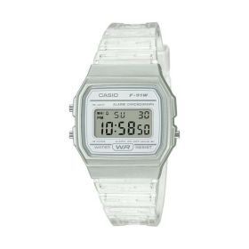 Casio Unisex White Digital Jelly Watch F91WS-7